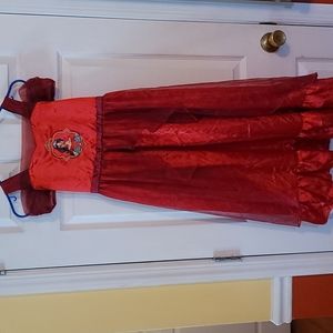 Girls Disney princess pajamas size 9/10